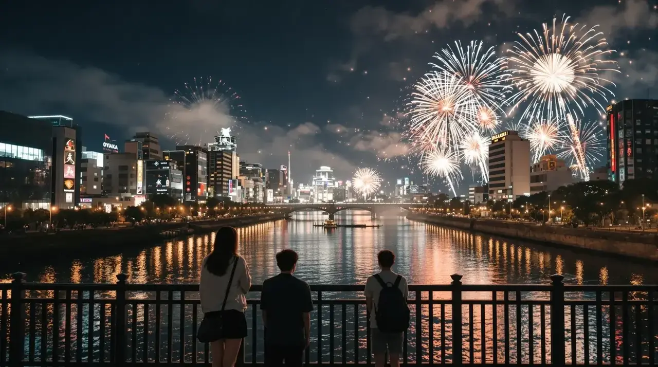 大阪烟火 — 漫天烟火照亮少年少女的心事 大阪烟火 — 漫天烟火照亮少年少女的心事